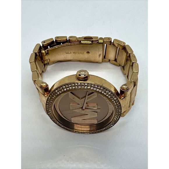 Michael Kors Parker MK5865 Women Rose Gold Analog Dial Quartz Wrist Watch JNA411 main image 4